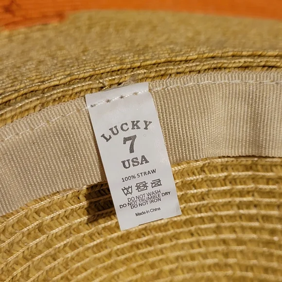 Lucky 7 womens floppy hat - Picture 4 of 4